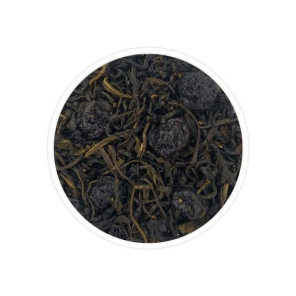 Blueberry Tea - a flavorful infusion of premium tea leaves and succulent blueberries. The deep blue hues of the berries complement the refreshing aroma and juicy flavors. A delightful and antioxidant-rich tea experience, perfect for moments of rejuvenation and enjoyment.